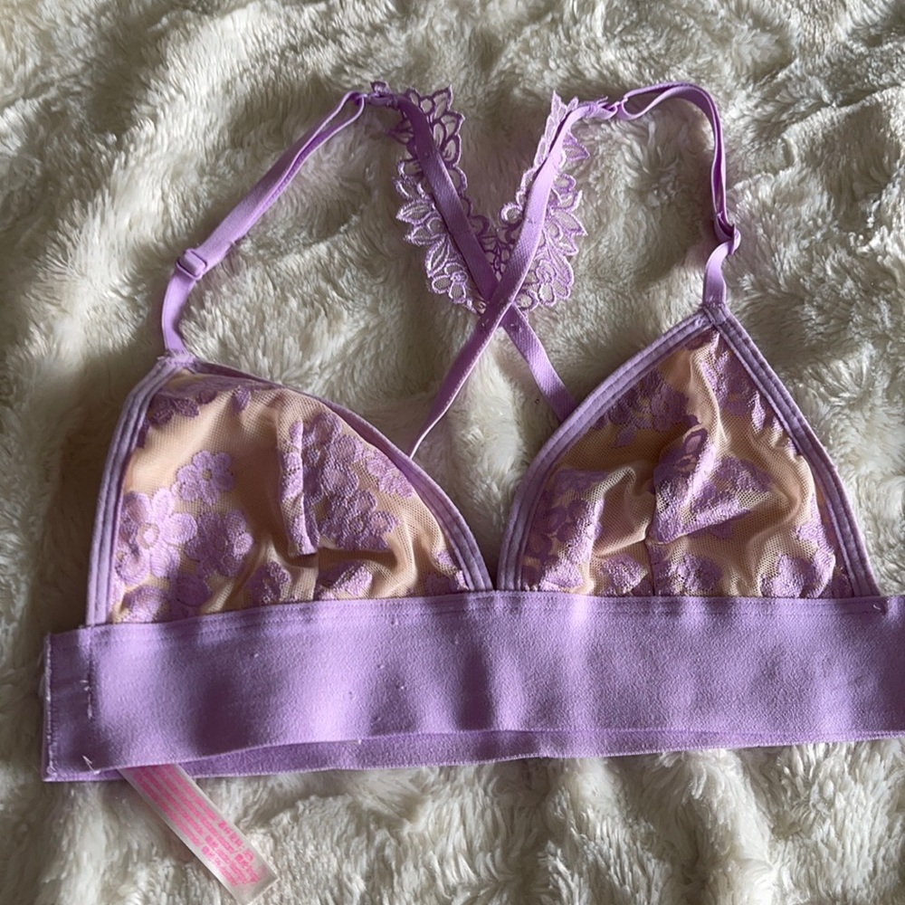 Pink bralet